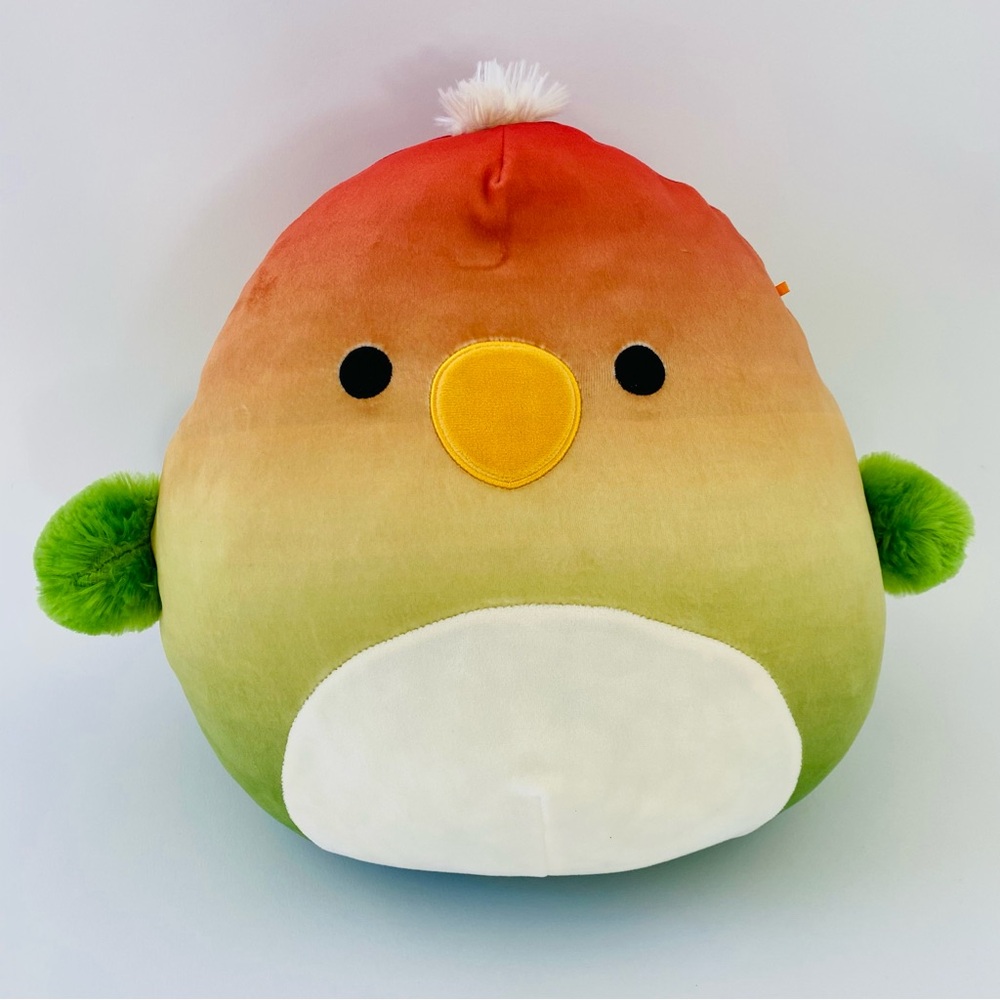 EUC Squishmallows Original LARGE size 13 inch Elliene The Parrot Collectible Toy